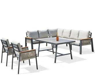 LLR Collection Premium Outdoor Dining-Loungeset Catania