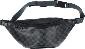 Louis Vuitton Pre-owned Mens Damier Graphite Discovery Bumbag in Grey Canvas - Blue Linen - One Size