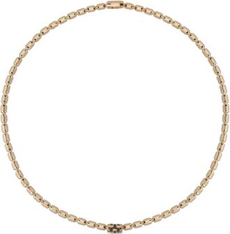 Officina Bernardi 18kt yellow gold Lumen diamond necklace - men - 18kt Yellow Gold/Diamond - 51