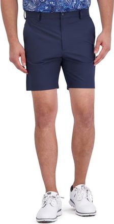 Robert Graham Aster Performance Golf Shorts in Navy at Nordstrom, Size 34 X 32