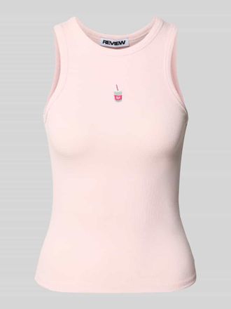 Review Tanktop mit Rundhalsausschnitt in Rose, Gr&ouml;&szlig;e XL