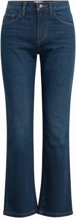 Favorite Daughter The Dot Mid Rise Straight Jeans In Adelaide