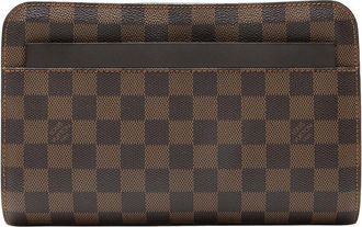 Louis Vuitton Brown Damier Ebene Saint Louis Clutch (Authentic Pre-Loved)