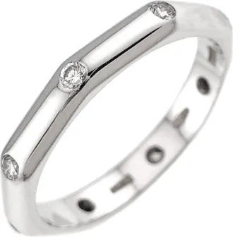 Bulgari White Gold (18K) Band Ring (Pre-Owned)