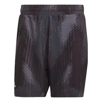 adidas Printed Short Tennis Training Sports Shorts Black GS4938