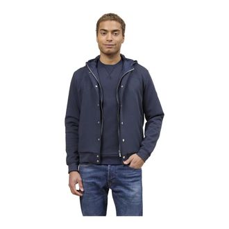 H&egrave;SKIMO Heren, Sweatshirts & Hoodies, Blauw, Maat: 3XL Katoen