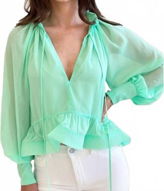 Elliatt Narrative Top In Mint