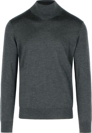 Ermenegildo Zegna Cashmere und Seiden Rollkragenpullover -Pullover