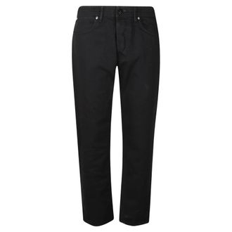 Stone Island Rechte jeans - Heren - Jeans - Zwart - Maat: W33 Katoen