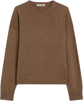Max Mara Mujer, Jerseys, Marr&oacute;n, Talla: L