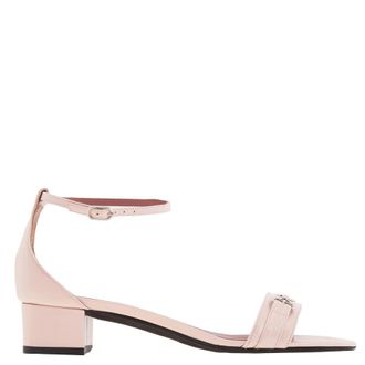 Bally Cloto Patent Leather Sandals, Brand Size 38 ( US Size 7.5 )