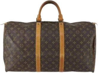 Louis Vuitton Pre-owned Keepall bag - unisex - Vintage Weekendtas - Bruin - ONE Size - Vintage
