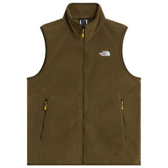 The North Face Glacier Fleece Vest Fleecegilet f&uuml;r Herren | braun