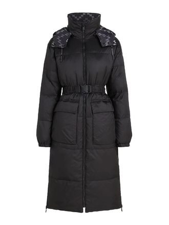 Karl Lagerfeld Reversible Long Down Coat