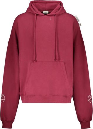 Isabella 1985 Hooded Sweatshirt - Heren - Hoodies - Rood - S - Katoen - Hoodies & sweatvesten