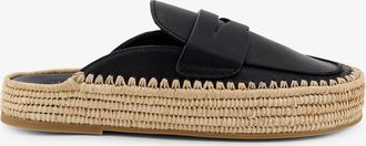 Paloma Barcel&oacute; Sandali Belinda in pelle e rafia - PALOMA BARCELO - gender_Woman