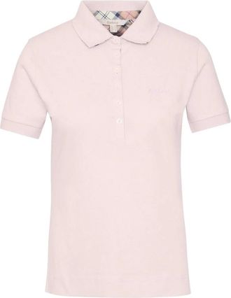 Barbour Portsdown Top - Dames - Polos - Roze - M - Katoen - Tops