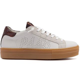 P448 Thea Platform Sneaker in Pearl White at Nordstrom, Size 42