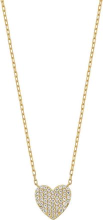 Bony Levy Pavé Diamond Heart Pendant Necklace in 18K Yellow Gold at Nordstrom