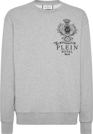 Philipp Plein Heren, Sweatshirts & Hoodies, Grijs, Maat: XL Fleece