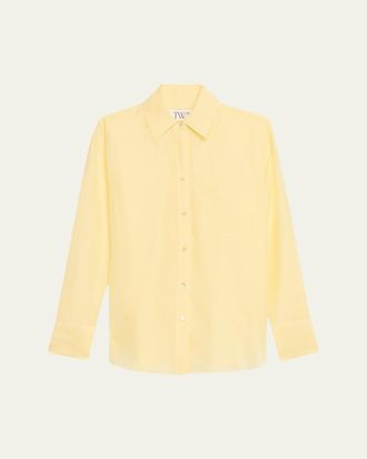 TWP Big Joe Button-Front Shirt