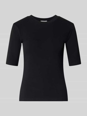 Christian Berg Slim Fit T-Shirt im Halbarm-Design in Black, Gr&ouml;&szlig;e XXL