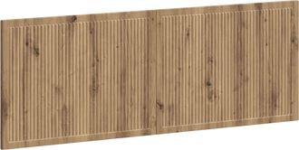 vidaXL Cabecero Montada En La Pared Ede Roble Artisan Vidaxl