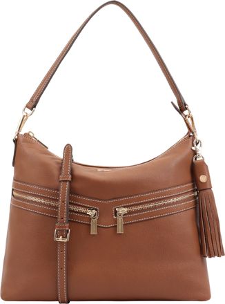 Paul Costelloe Womens Azores Leather Multi Way Bag - Brown - One Size
