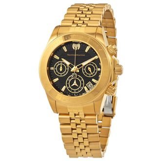 Technomarine Manta Ray Chronograph Quartz Black Dial Ladies Watch TM-219030
