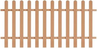 vidaXL Vidaxl - Valla De Estacas De Jard&iacute;n De Wpc 200x100 Cm