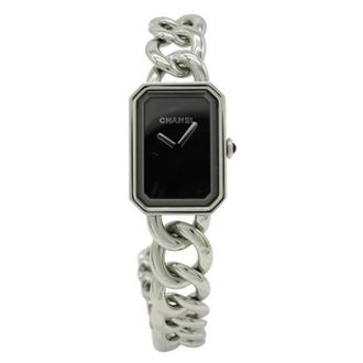 Chanel Pre-owned Vintage Polshorloge - Dames - Vintage Horloges - Zwart - ONE Size - Vintage