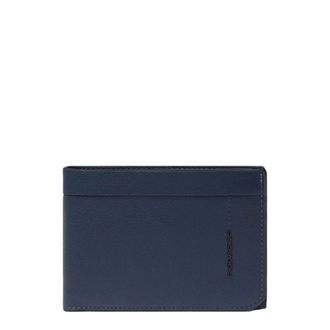 Piquadro Heren, Accessoires, Blauw, Maat: ONE Size Leer