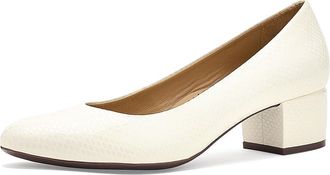 Marc Joseph New York Broad St 2.0 Pump Womens Shoes White Snake : 10.5 M, Leather