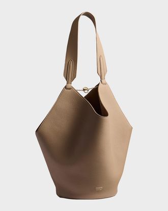 Khaite Lotus Small Calfskin Tote Bag