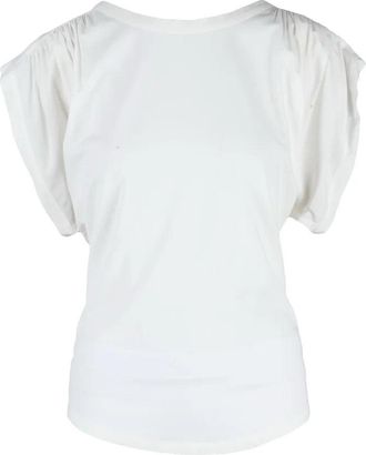 Jucca Viscose Stretch Top - White