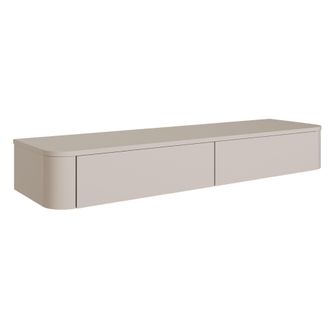Selsey Selsey Luvio Slim - Mobile Tv Sospeso, Grigio Cashmere, 140 Cm