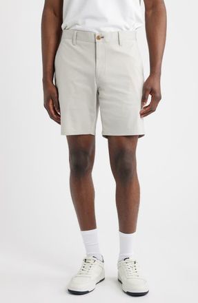 Johnnie-O Jupiters Stretch Cotton Blend Chino Shorts in Seal at Nordstrom, Size 36