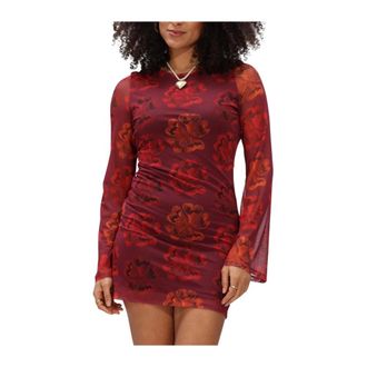 Harper & Yve Jolie-Dr Mini Jurk - Dames - Jurken - Rood - Maat: L
