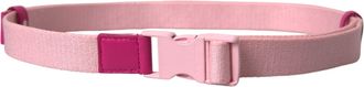 Dolce & Gabbana Roze Canvas Stretch Plastieken Gesp Damesriem