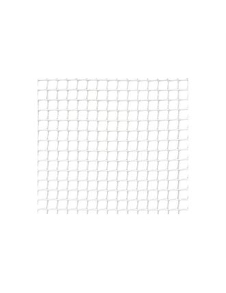 Nortene Nortene - Rollo De 50 Metros De Tela Pl&aacute;stica De 1 Metro De Alto (con Espacios De 10x10mm) Color Blanco