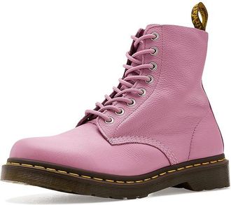 Dr. Martens 1460 Pascal Virginia Womens Boots Dusty Rose : UK 9 (US Womens 11) M, Leather
