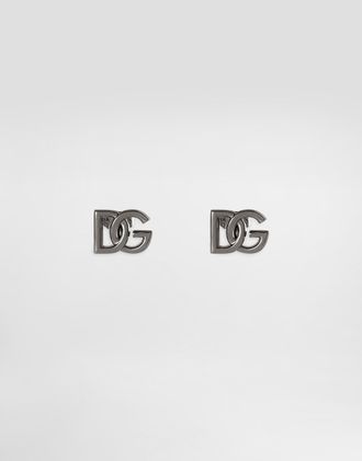 Dolce & Gabbana Dg Logo Single Stud Earring - Man Bijoux Red Metal Onesize