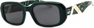 Missoni Ladies Green Oval Sunglasses MIS0220S