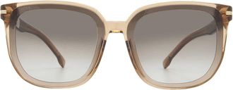HUGO BOSS Square Unisex Sunglasses BOSS 1553/F/S 10A 61