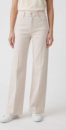 MAC Broeken Weite Jeans MAC WIDE, Damen, Gr. 38, L&auml;nge 30, antique wei&szlig;, Denim/Jeans, Obermaterial: 97% Baumwolle, 3% Elasthan, unifarben, weit kn&ouml;chellang, Jeans