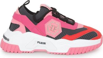 Philipp Plein Stijlvolle Sneakers - Dames - Sneakers - Roze - 38 EU - Leer - Schoenen