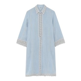 Gustav Shirt Dresses, female, Blue, Size: 3XL Shirt Dresses