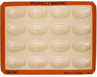 Silpat Perfect Non-Stick Madeleine Mold in Orange at Nordstrom