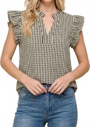 Staccato Hunter Top In Green