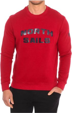 North Sails Hombre, Sudaderas, Rojo, Talla: L